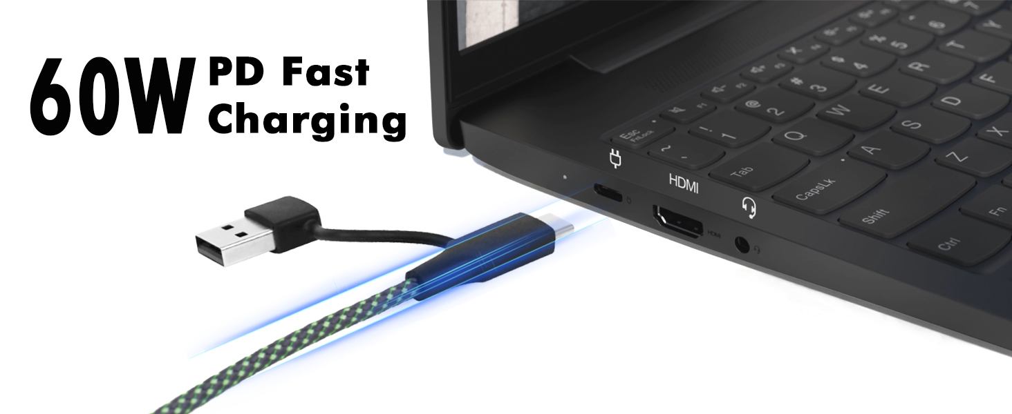 60W PD Fast Charging