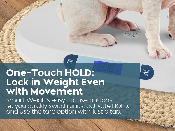 Digital baby scale pet scale one touch hold lock in weight even with movement