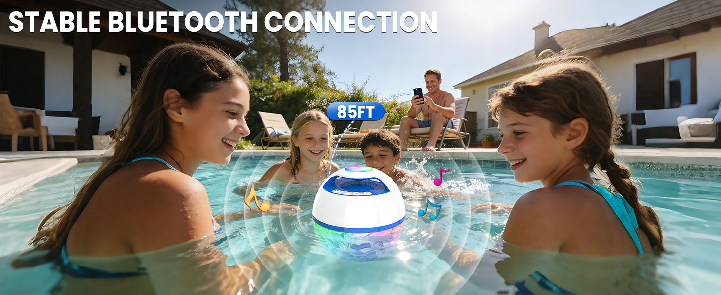 hot tub speaker with lights
