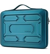 DOMISO 15.6 inch Laptop Sleeve with Handle Shockproof Waterproof EVA Protective Case for 15.6