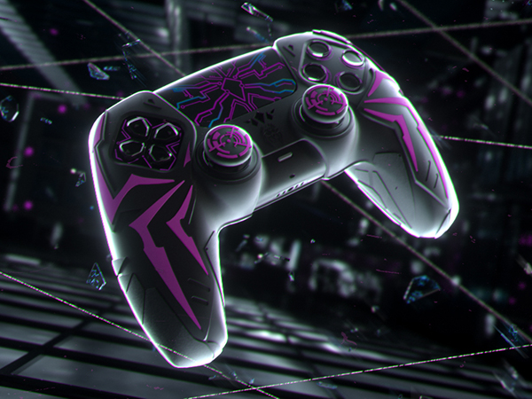 PlayVital Cyber Spider Design Edition Silicone Cover