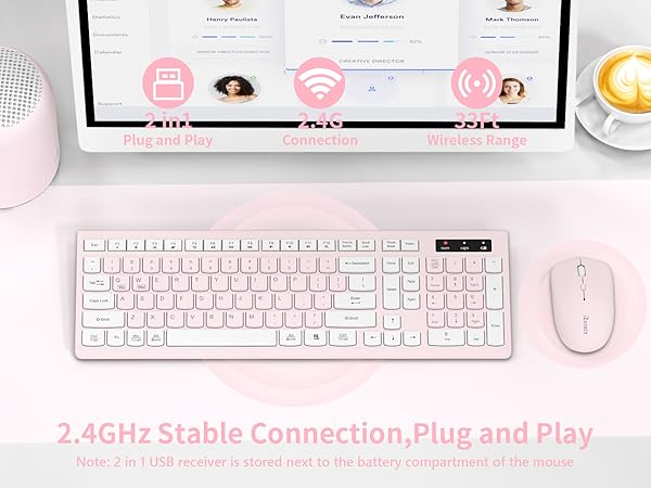 wireless keyboard and mouse 2
