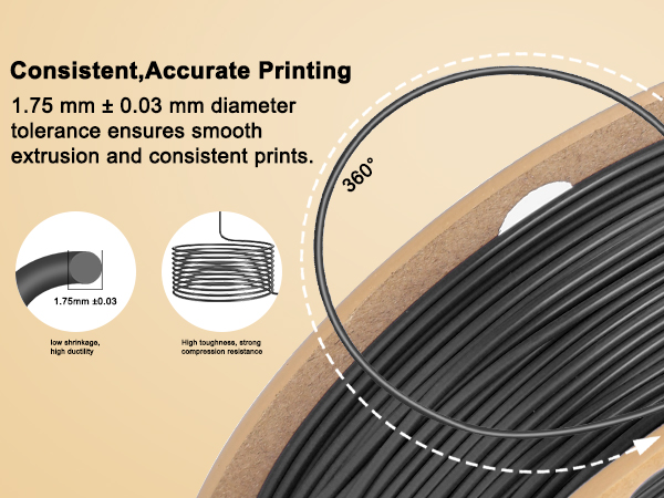 Rubber-Like 3D Printer Filament