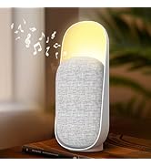 Gemmac 3 in 1 Bluetooth Speaker + Night Light + White Noise Sound Machine, Multifunctional Baby S...