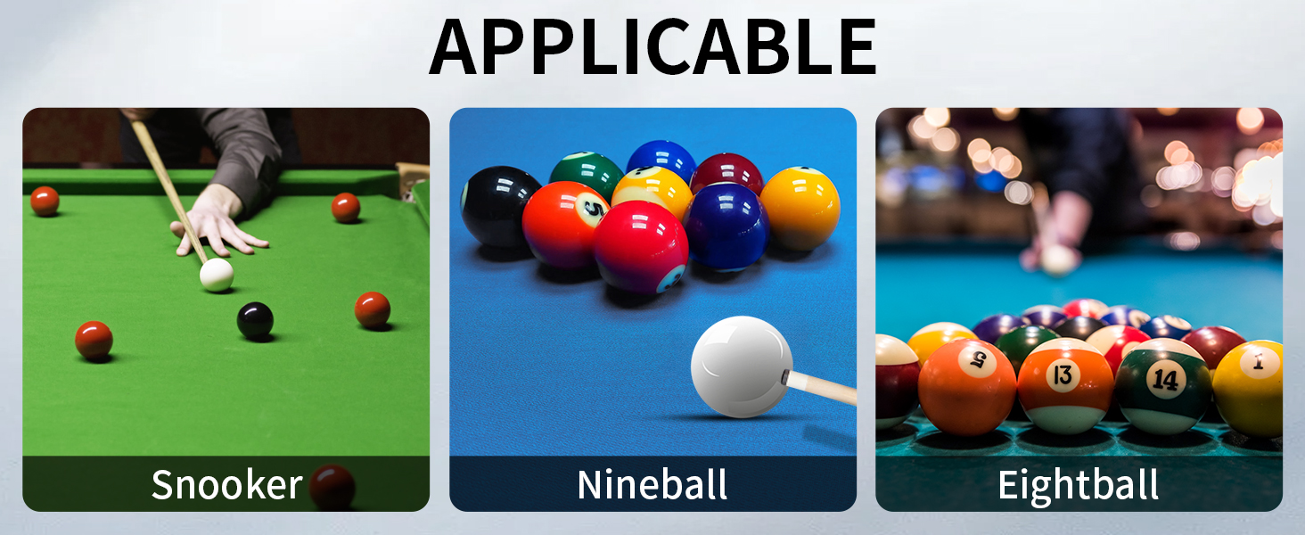 cue sticks