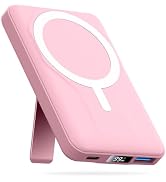 Azmuth Magnetic Power Bank,10000mAh for MagSafe Battery Pack, 22.5W PD Fast Charging,LED Display ...