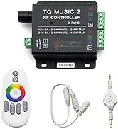 SUPERNIGHT LED RGB Music Touch Controller RF Sensitivety Backlight RF Remote Touching Color 3.5MM...