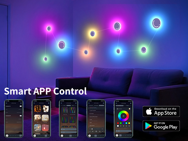 RGB DIY Smart Wall Light