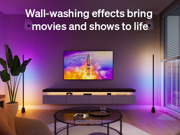 Wall-washing effects