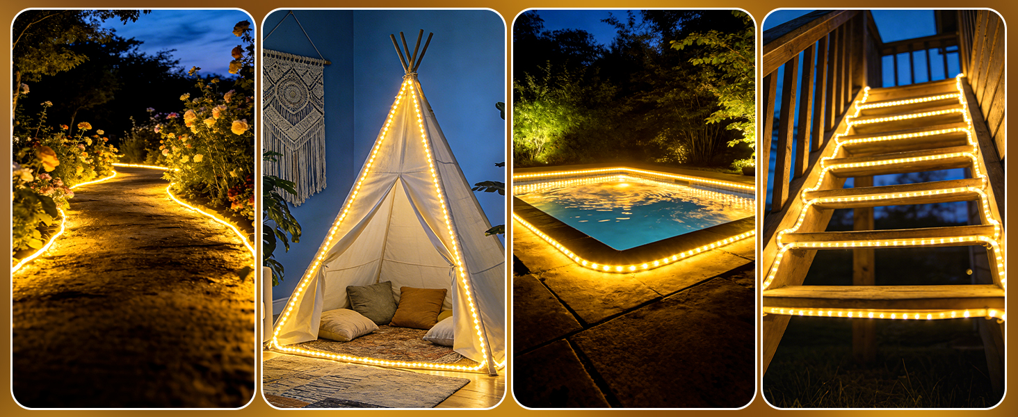 solar tree lights outdoor