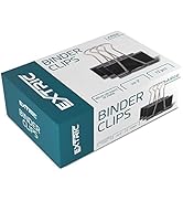 Binder Clips - 24 Large Binder Clips, Binder Clips Large, Binder Paper Clips, Binder Clip, Clips ...