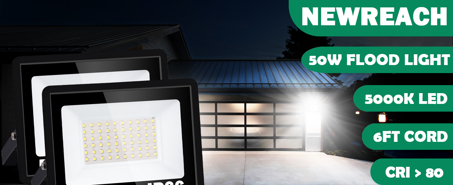 50W 5000K Flood Light