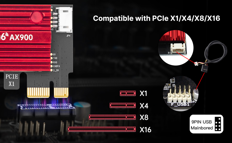 pcie wifi 6 card
