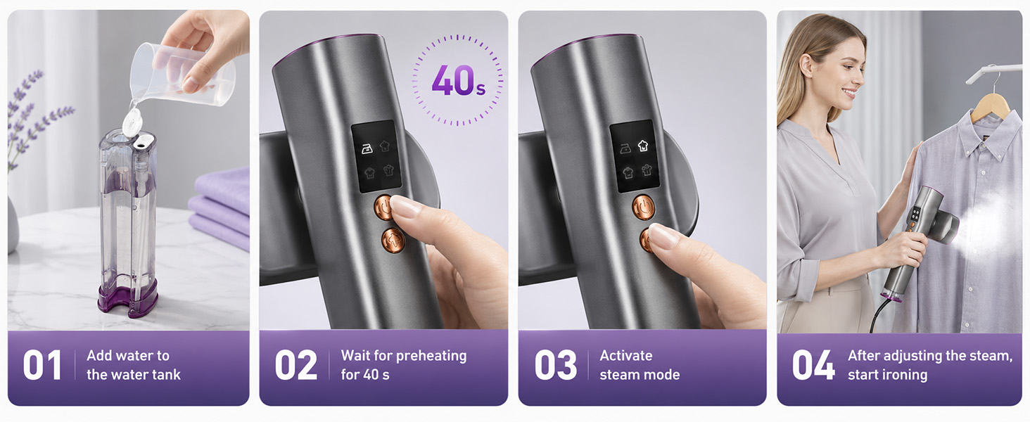 handheld garment steamer