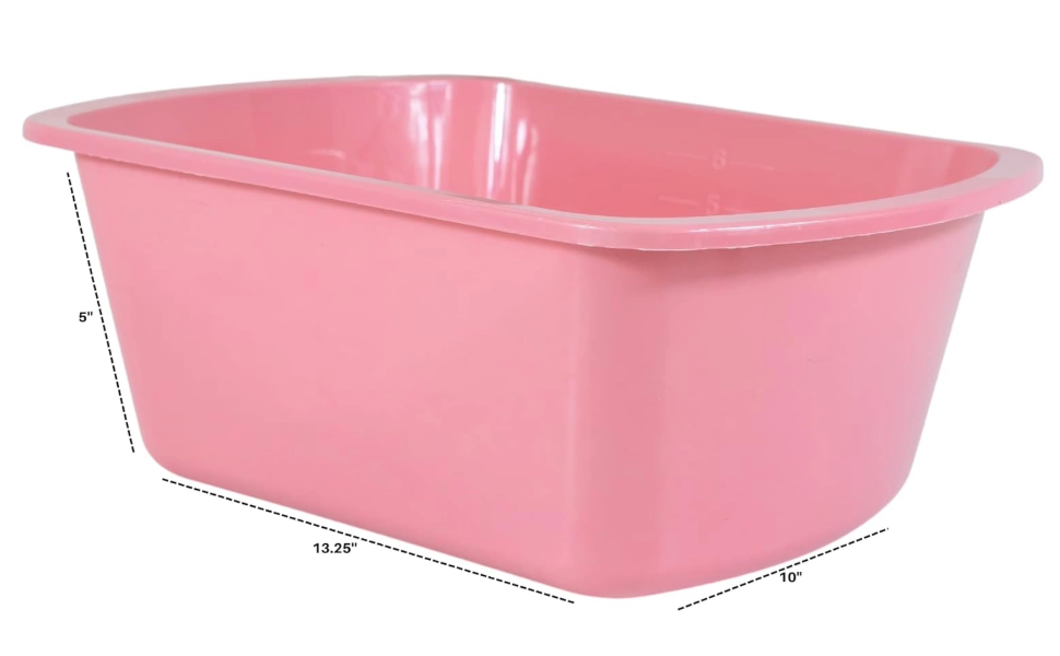 Foot Soaking Bath Basin Large Plastic Foot Soaking Tub Massage Bath Bucket