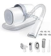 NEWBULIG 5-in-1 Pet Grooming Vacuum Kit, 2.5L Dust Cup, 3 Suction Modes and 5 Groomer Tools, Dog ...