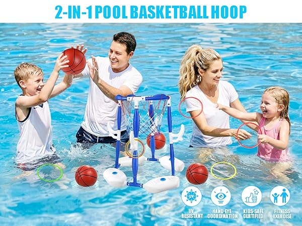 basketball hoop for pool