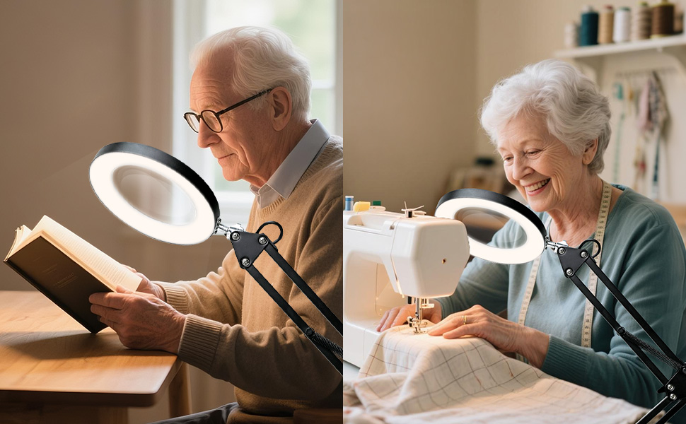 Magnifying Desk Lamp