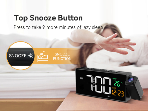 Digital Clock with Snooze Function