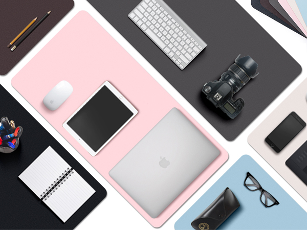 Non-Slip Desk Pad,Desk mat,Large Mouse Pad,Office Desk mat,Waterproof PU Leather Desk Blotter Mat