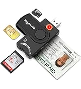 USB CAC Smart Card Reader, CAC/DOD Military USB Card Reader, SDHC/SDXC/SD &amp; Micro SD Card Reader ...