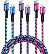 iPhone Fast Charger Cord, [3Pack-3/6/10FT] USB C to Lightning Cable, Apple MFI Certified Type C C...