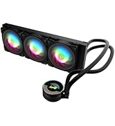 InWin MR36 360MM AIO, Liquid Cooler, ARGB Rotatable CPU Blockhead, 360mm Radiator, 120mm ARGB PWM...
