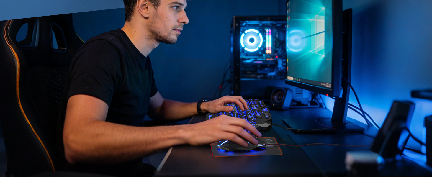 keyboard and mouse gaming combo led keyboard and mouse