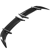 Rear Trunk Spoiler Lid Wing, Car Tail Spoiler Wing 2PCS Car Rear Trunk Spoiler AK Wind Pressure R...