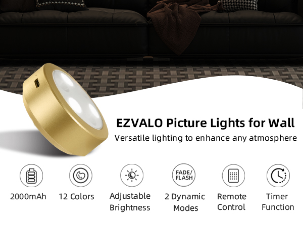 battery operate wall light