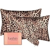 Mulberry Silk Pillow Cases 2 Pack Standard Size 20x26 Inches with Hidden Zipper, Ultra Smooth and...