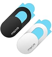 MOSISO Webcam Cover Slide, 0.027 inch Sliding Blocker Laptop Camera Cover Lens Blocker Shell Stic...