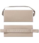 Enipate Outdoor Chaise Lounge Head Pillow, Pack of 2 Water Resistant Headrest Pillows with Elasti...