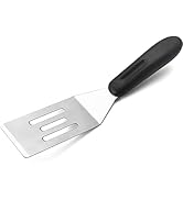 Small Metal Spatula,Mini Spatula for Flipping, Cooking and Baking,Stainless Steel Brownie Spatula...