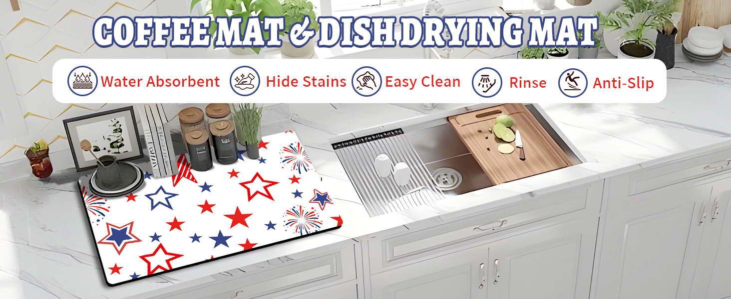dish drying mat