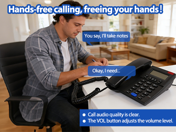 Corded Phone with Caller ID