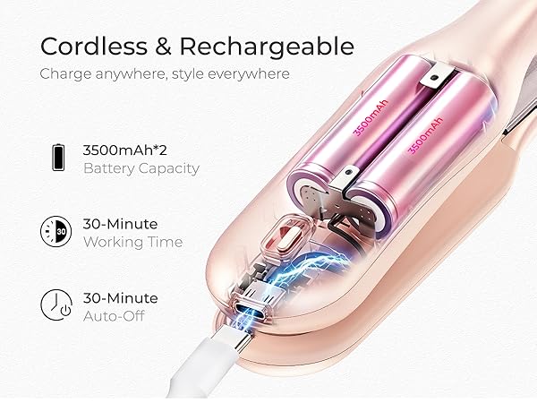 TYMO Cordless Mini Flat Iron