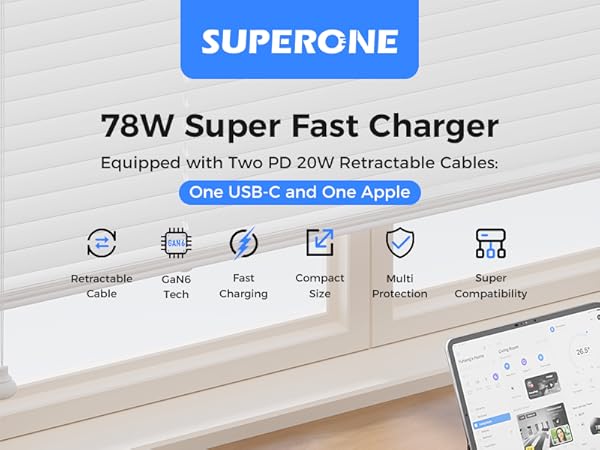 retractable wall charger