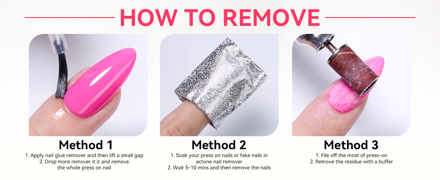 hema free nail glue for press on nails