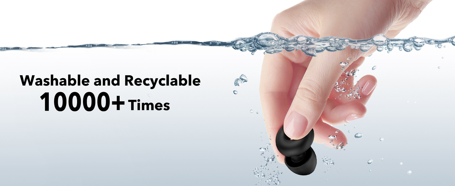 washable and recyclable 10000+ times