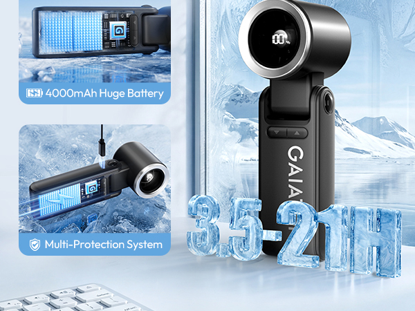 portable handheld turbo fan turbo fan abanico portatil recargable 21 cooling time high speed women