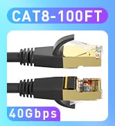 cat8 100ft ethernet cable brand story