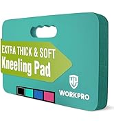 WORKPRO Extra Thick Kneeling Pad, Soft Foam Cushioning for Knee, Large Foam Kneeler Mat for Garde...