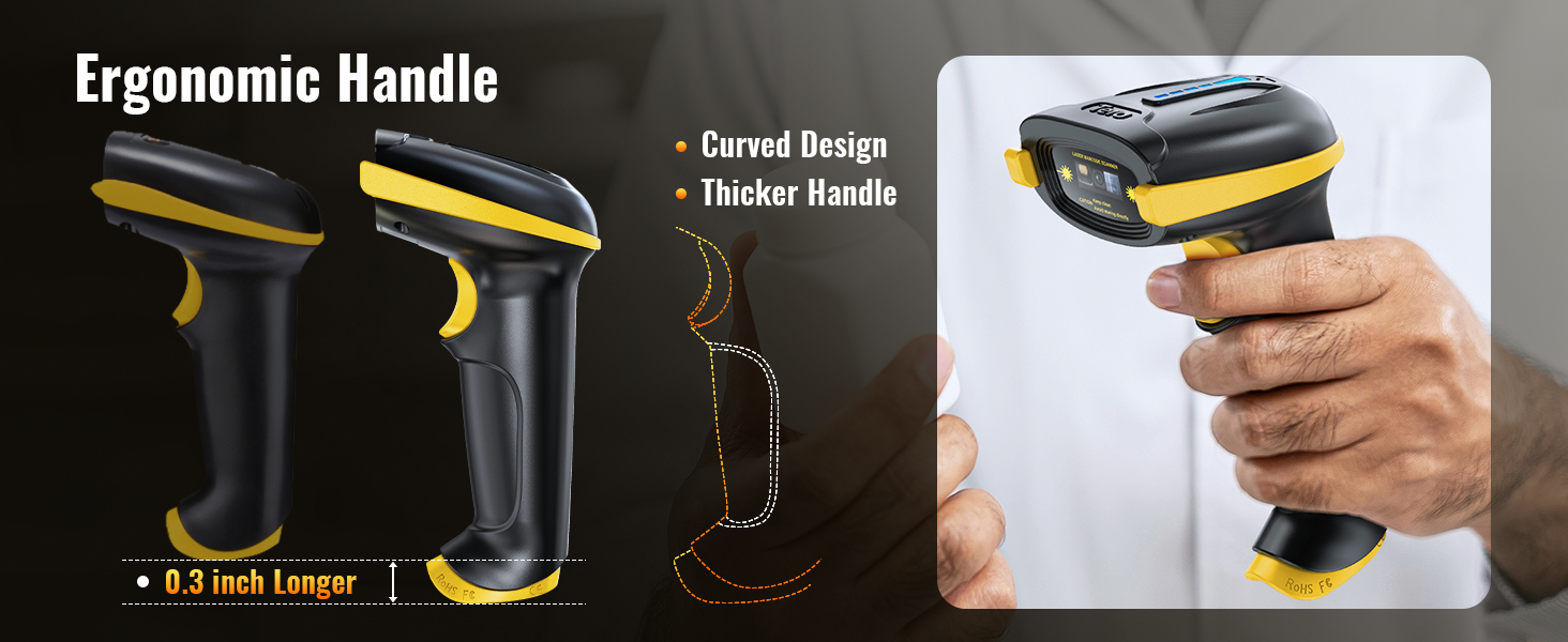 ergonomic barcode scanner