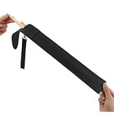 KITANIS Drum Stick Bag,Portable Drumstick Bag &amp; Case,PU Leather Drumstick Holder for All Drumstic...