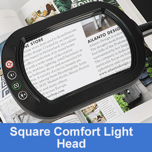 magnifying lamp with stand