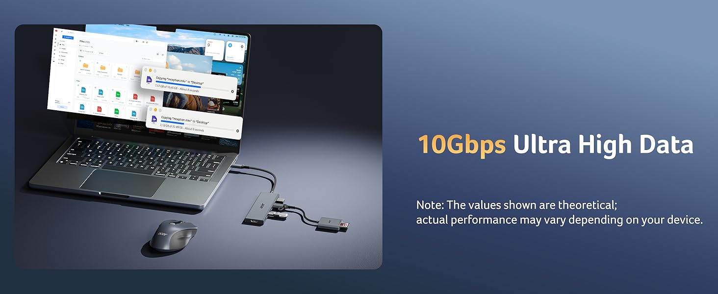 10Gbps USB C Hub