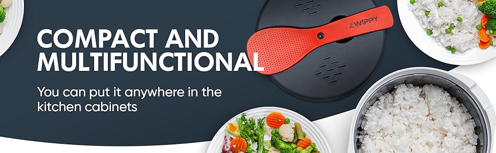 microwave rice cooker compact multifunctional