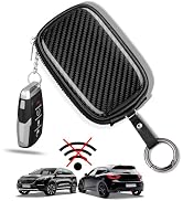 Carbon Zone Faraday Key Fob Protector Carbon Fiber Car Key Shielding Bag for RFID Signal Blocking...