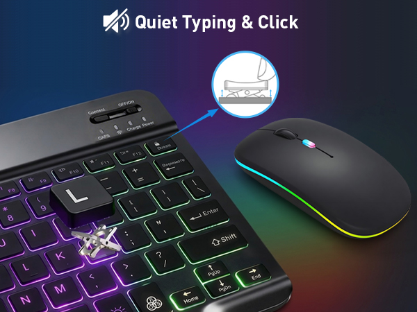 quiet typing